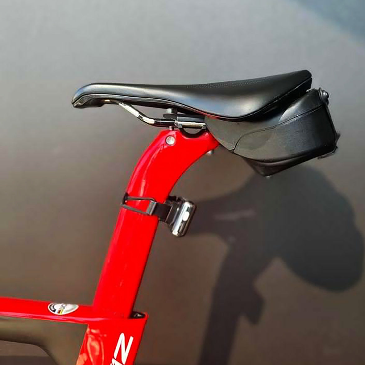 Cyckit Aeroclam P1 Cycling Seat Bag - Compact Hard Shell, Waterproof, Aerodynamic Under Saddle Bag For Road & MTB