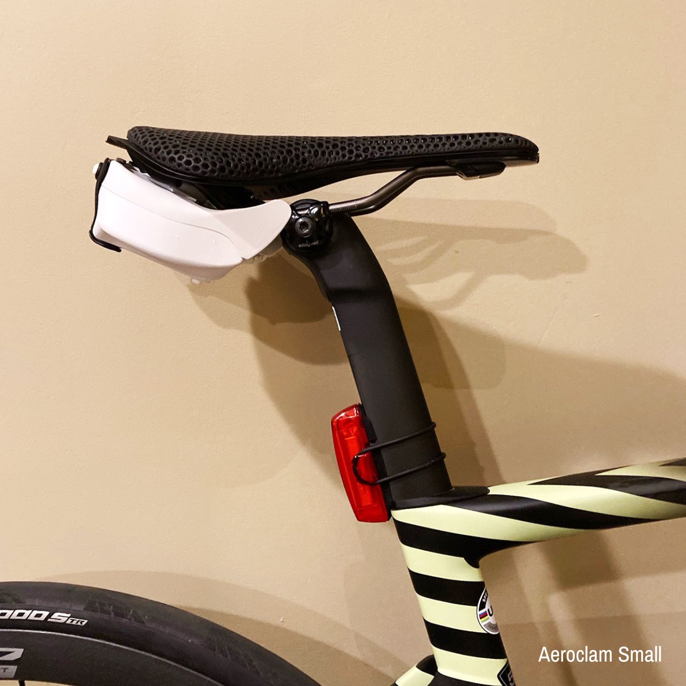 Aeroclam Small Under Seat Bike Saddle Bag Aero Cycle Bag
