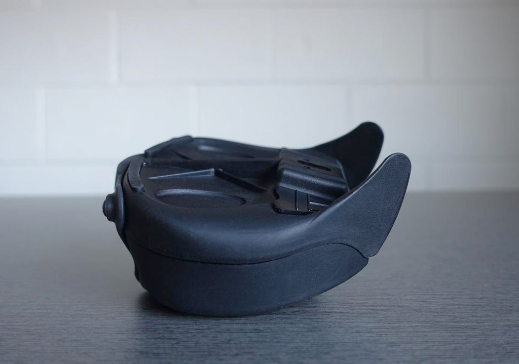 Aeroclam P1 Bike Seat Bag - Small Black. The tough, high tech, hard shell saddlebag.
